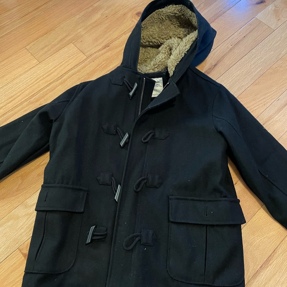 Boys toggle wool coat